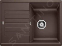 Blanco Zia 45 - Silgranit Spoelbak, 680x500 Mm, Compact, Coffee 524730