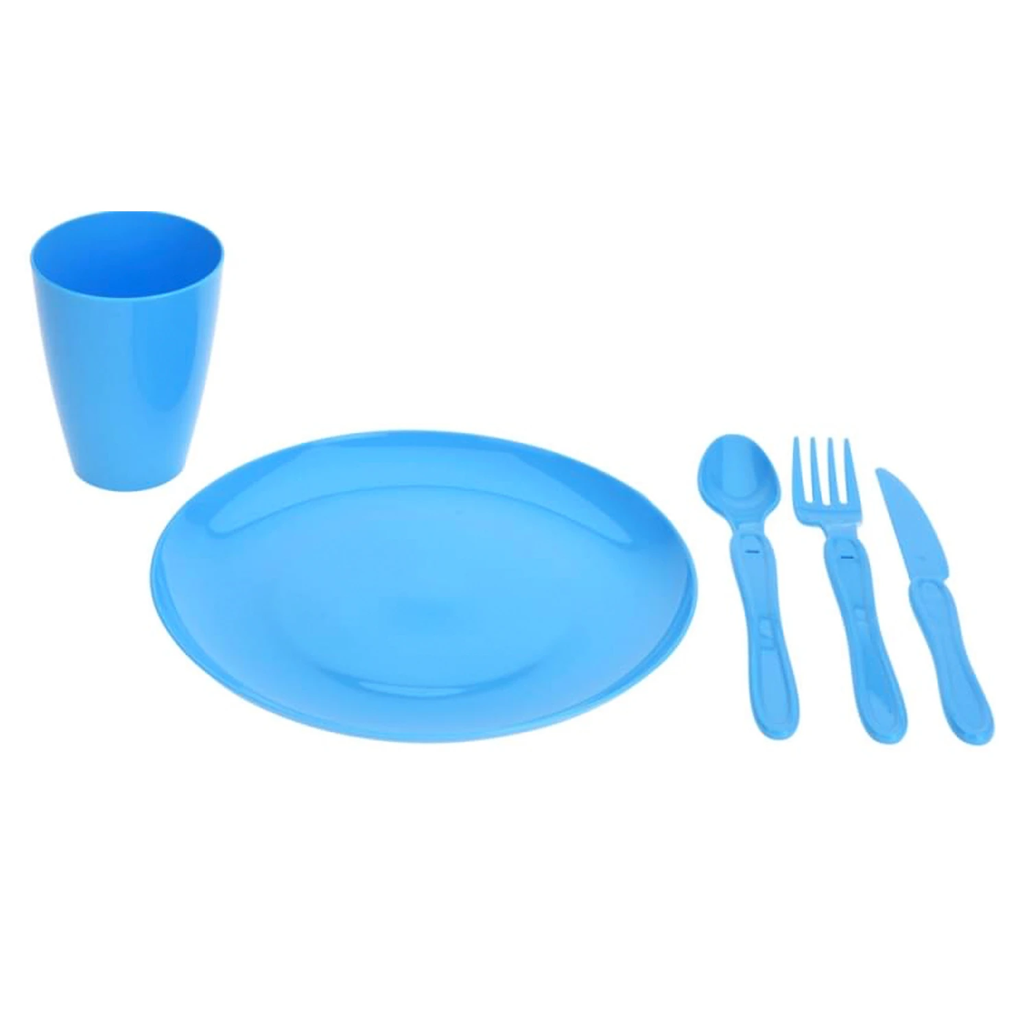 Merkloos Picknick Set 31 Delig Plastic 3 Assorti Kleuren 4 Merkloos Picknick Set 31 Delig Plastic 3 Assorti Kleuren - Afbeelding 2