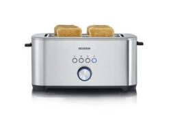 Severin Broodrooster Voor 4 Sneetjes XXL MetBagelfunctie AT 2512 -Philips Verkoop 101 2512 3 1