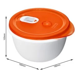 Rotho Magnetronschaal 1,5 L MICRO Papaya Rood -Philips Verkoop 101 2848 1 2