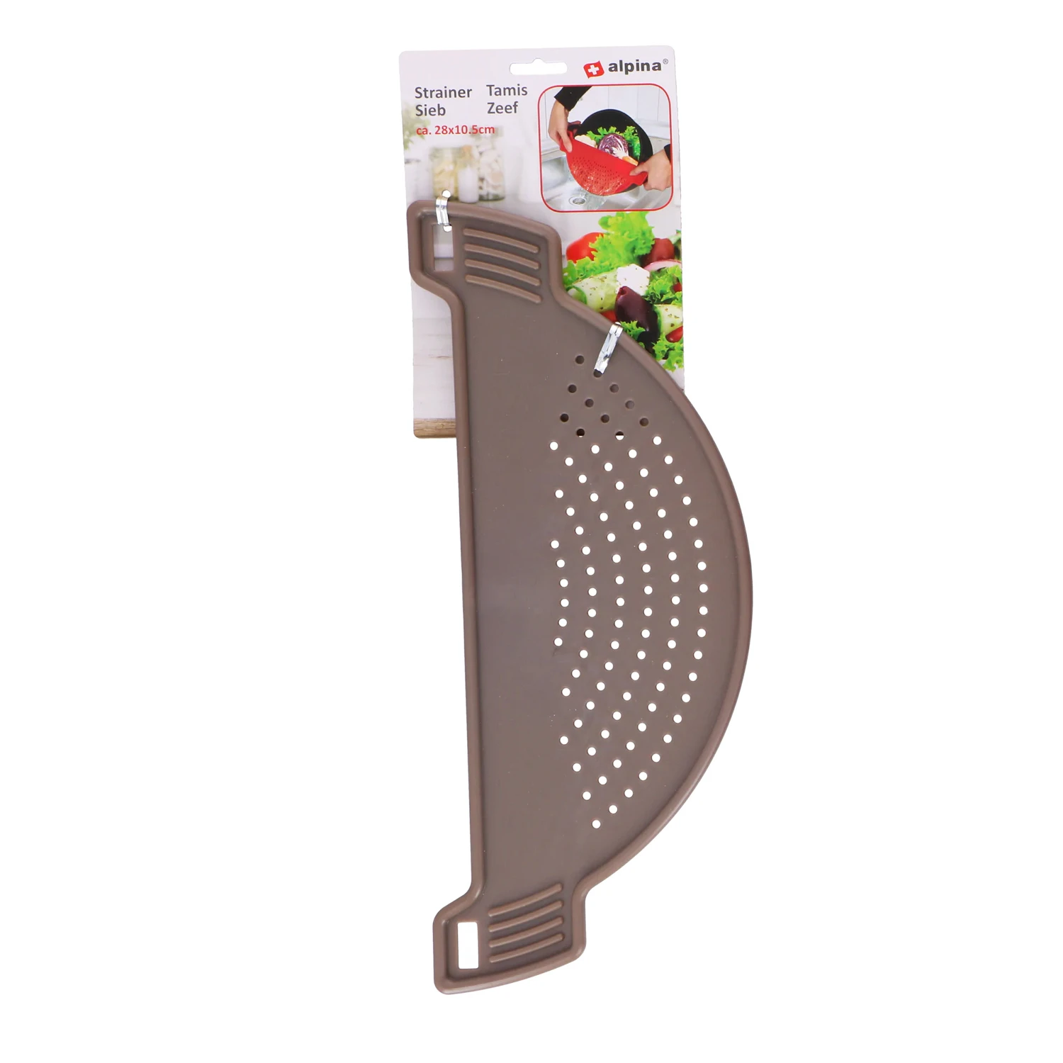 Alpina Afgietdeksel 28X10,5Cm Assorti 3 Alpina Afgietdeksel 28X10,5Cm Assorti