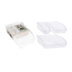 Excellent Houseware Koelkast Opbergbakken 3-delig -Philips Verkoop 101 6503 3 1 1