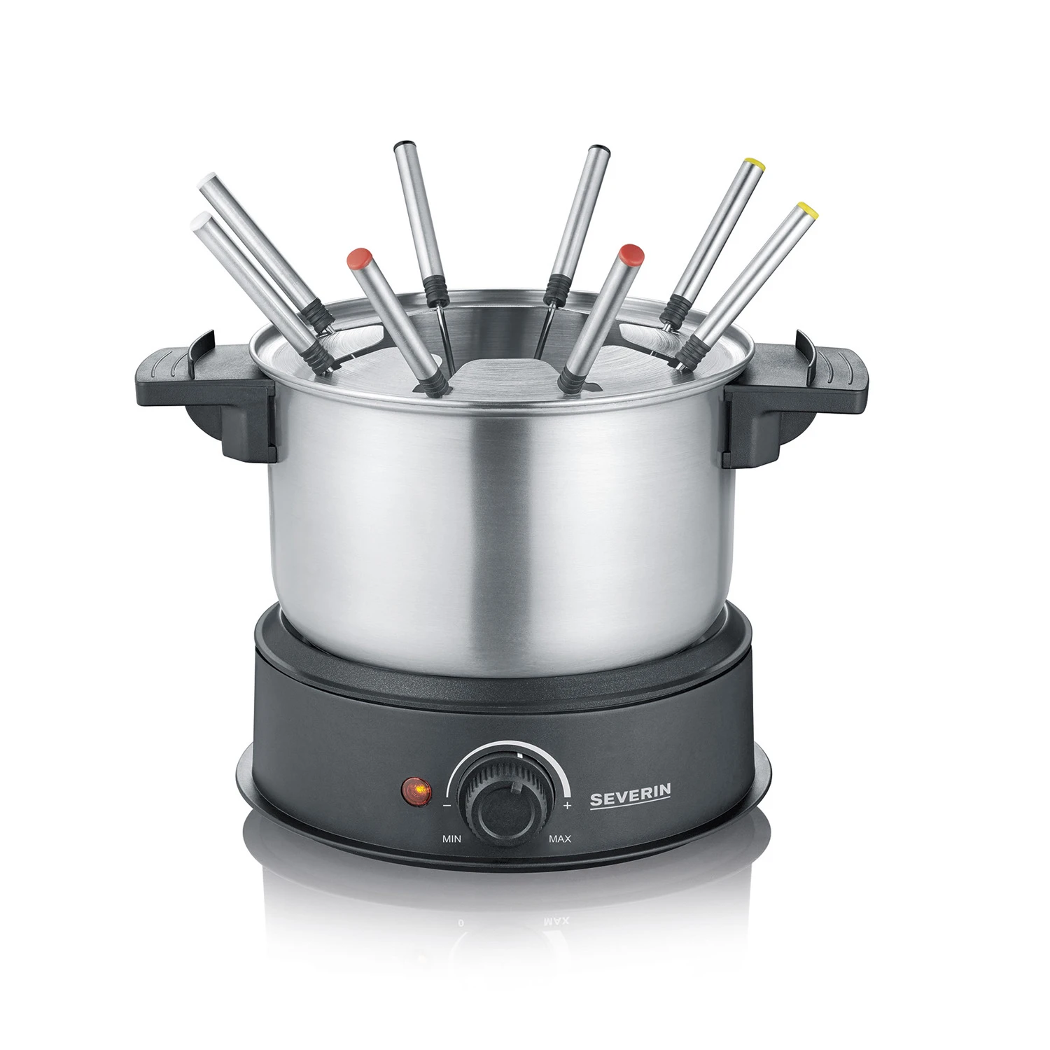 Severin Fondue 1500W 8-persoons Zwart FO 2470 3 Severin Fondue 1500W 8-persoons Zwart FO 2470