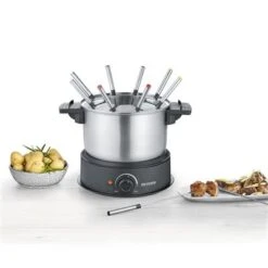 Severin Fondue 1500W 8-persoons Zwart FO 2470 11 Severin Fondue 1500W 8-persoons Zwart FO 2470 -Philips Verkoop 101 6903 5 1