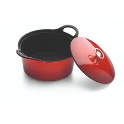 Cuisinox Gietijzeren Braadpan Ø24 Volcan Rood Geëmailleerd -Philips Verkoop 101 9854 2 1