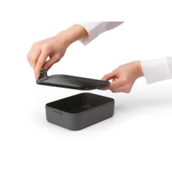 Brabantia Make En Take Lunchbox Medium Donkergrijs -Philips Verkoop 102 2520 3 1