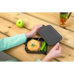 Brabantia Make En Take Lunchbox Medium Donkergrijs -Philips Verkoop 102 2520 5 1