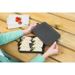 Brabantia Make & Take Lunchbox Plat Donkergrijs -Philips Verkoop 102 2704 6 1