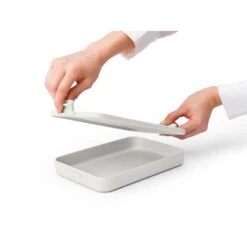 Brabantia Make & Take Lunchbox Plat Lichtgrijs -Philips Verkoop 102 2841 3 1