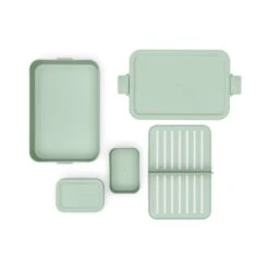 Brabantia Make & Take Bento Lunchbox Groot Jade Groen 11 Brabantia Make & Take Bento Lunchbox Groot Jade Groen -Philips Verkoop 102 3527 4 1