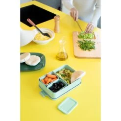 Brabantia Make & Take Bento Lunchbox Groot Jade Groen 13 Brabantia Make & Take Bento Lunchbox Groot Jade Groen -Philips Verkoop 102 3527 6 1