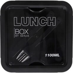 Senza Lunch Box 1100 Ml Tarwestro Zwart -Philips Verkoop 102 4460 5 1