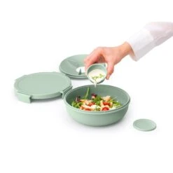 Brabantia Make En Take Salade Lunchkom 1,3 Liter Jade Groen 9 Brabantia Make En Take Salade Lunchkom 1,3 Liter Jade Groen -Philips Verkoop 102 6382 2 1