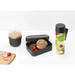 Brabantia Make En Take Ontbijt En Lunchset Dark Grey 9 Brabantia Make En Take Ontbijt En Lunchset Dark Grey -Philips Verkoop 102 6740 3 1