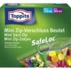 Toppits Safeloc Mini Zip-Zakjes 150 Ml + 380ml 40 Stuks -Philips Verkoop 103 1729 1