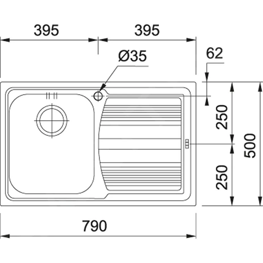 Franke Sets - Set N82, Rvs Spoelbak LLX 611/2 En Keukenkraan FC 3054.031, Rvs/chroom 101.0650.595 4 Franke Sets - Set N82, Rvs Spoelbak LLX 611/2 En Keukenkraan FC 3054.031, Rvs/chroom 101.0650.595 - Afbeelding 2