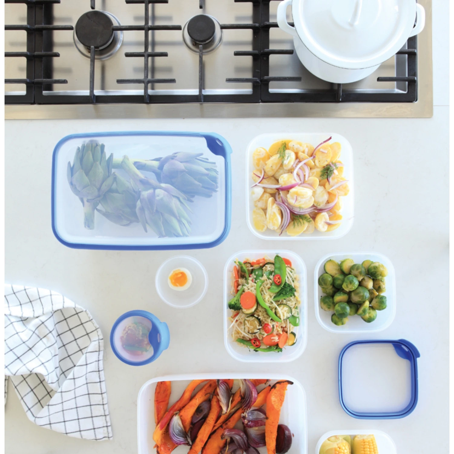 Curver Grand Chef Vershoudbak 2,6L Rechthoek 6 Curver Grand Chef Vershoudbak 2,6L Rechthoek - Afbeelding 4