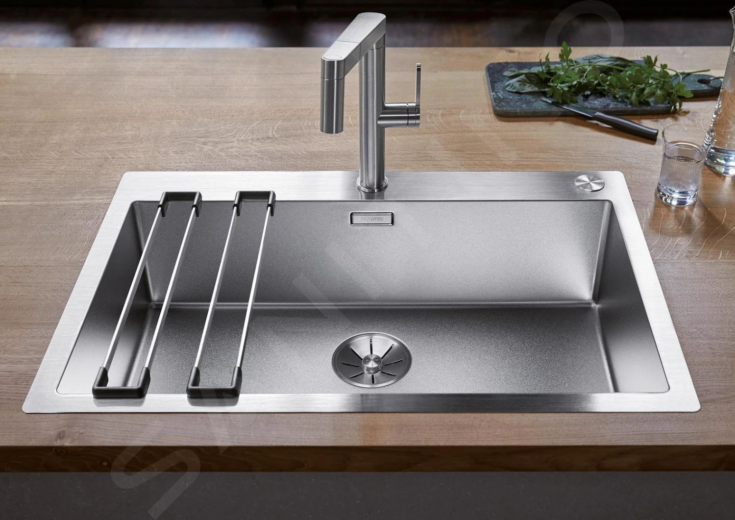 Blanco Claron 700 - Spoelbak, 760x510 Mm, InFino, Rvs Durinox 523394 6 Blanco Claron 700 - Spoelbak, 760x510 Mm, InFino, Rvs Durinox 523394 - Afbeelding 4