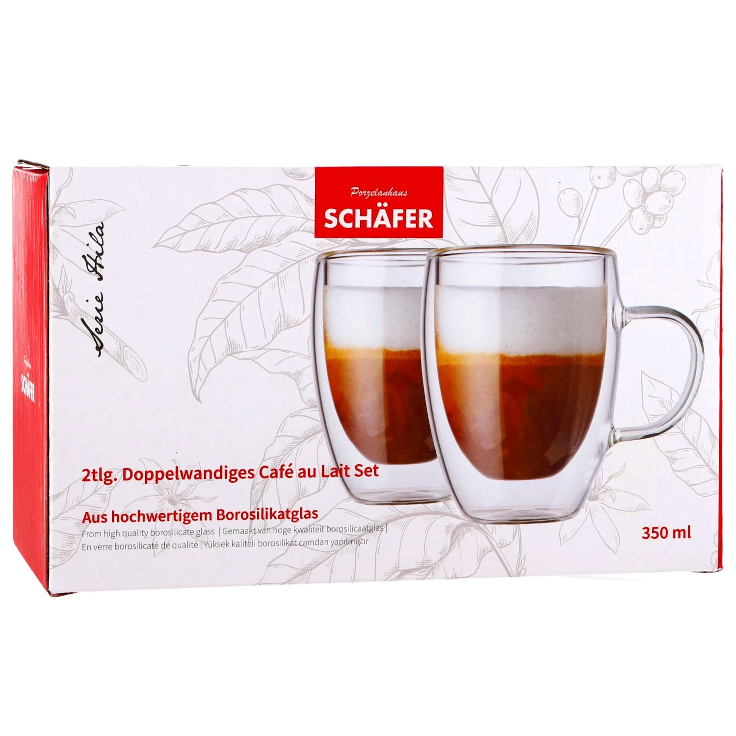 Mok Dubbelwandig 350ml Set Van 2 3 Mok Dubbelwandig 350ml Set Van 2