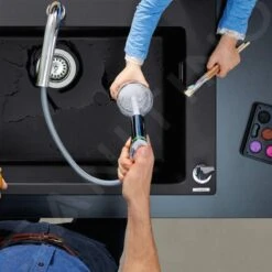 Hansgrohe Spoelbakken - Spoelbakset C51-F660-07 Spoelbak, Grafiet Zwart+keukenkraan, Chroom 43218000 -Philips Verkoop 1933dd721cd6f45625776f21