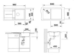 Blanco Metra 5 - Silgranit Spoelbak, 860x500 Mm, Rock Grey 518872 6 Blanco Metra 5 - Silgranit Spoelbak, 860x500 Mm, Rock Grey 518872 -Philips Verkoop 197331c415f91c8c7083c465