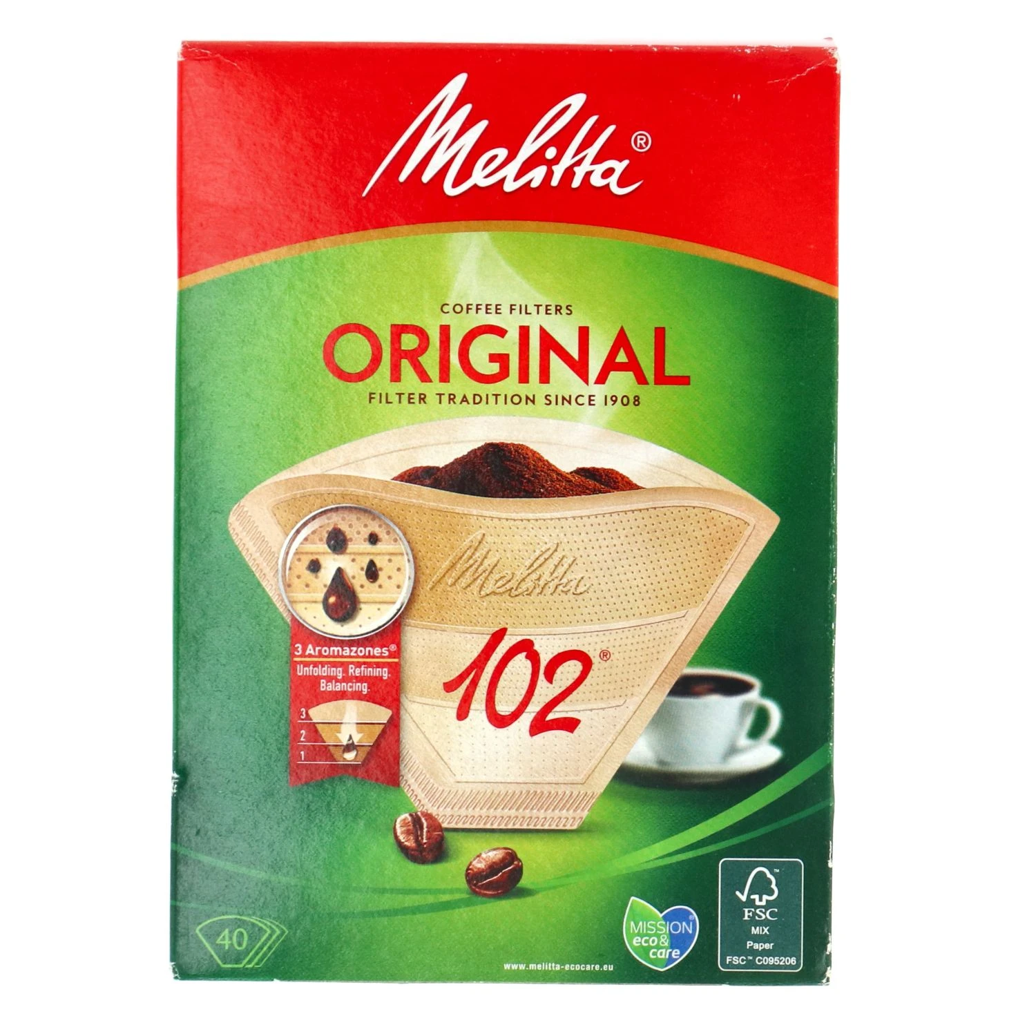 Melitta Filters 102/40 Bruin 4 Melitta Filters 102/40 Bruin - Afbeelding 2
