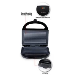 Alpina Contactgrill 750W 15 Alpina Contactgrill 750W -Philips Verkoop 209 6779 7 1