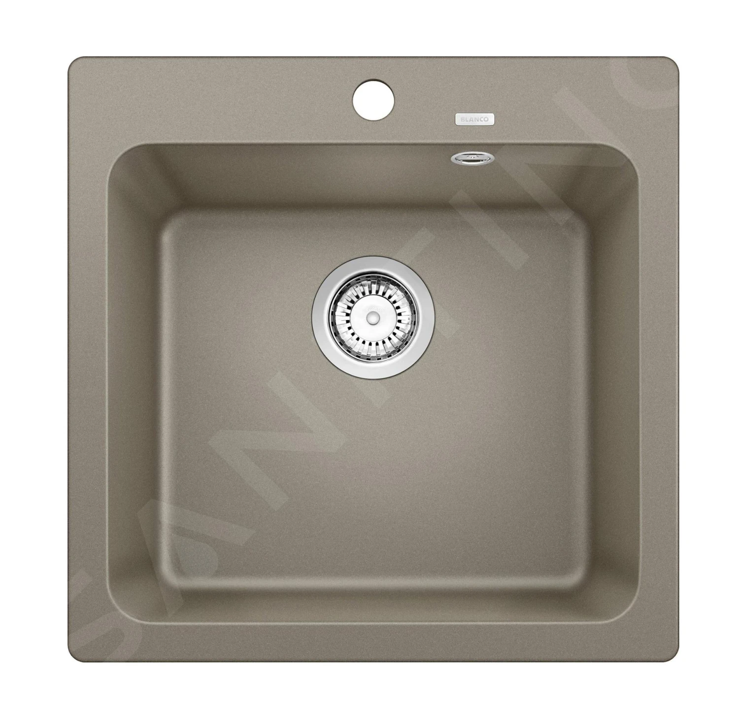 Blanco Naya 5 - Silgranit Spoelbak, 515x510 Mm, Tartufo 526584 3 Blanco Naya 5 - Silgranit Spoelbak, 515x510 Mm, Tartufo 526584