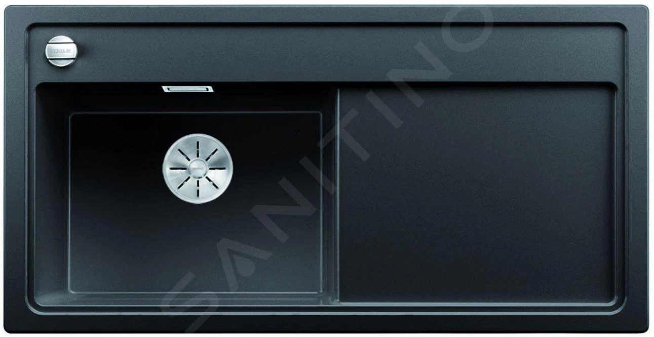 Blanco Zenar XL 6 - Silgranit Spoelbak, 1000x510 Mm, Met Draaiknopbediening, Antraciet 523994 3 Blanco Zenar XL 6 - Silgranit Spoelbak, 1000x510 Mm, Met Draaiknopbediening, Antraciet 523994