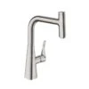 Hansgrohe Metris Select - Keukenkraan 240 Met Uittrekbare Vuistdouche, RVS Look 14857800