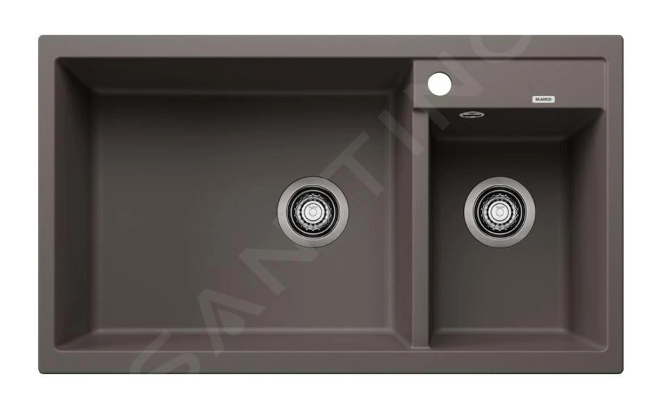 Blanco Metra 9 - Silgranit Spoelbak, 860x500 Mm, Grijs 527304 3 Blanco Metra 9 - Silgranit Spoelbak, 860x500 Mm, Grijs 527304