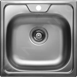 Alveus Allux - Spoelbak 480x480 Mm, Rvs 1074634