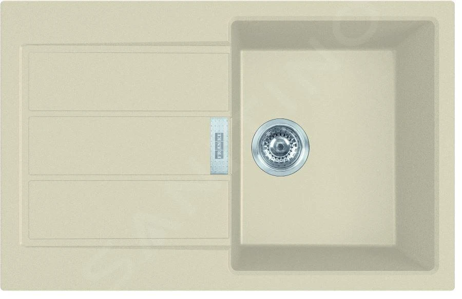 Franke Sirius 2.0 - Tectonite Spoelbak S2D 611-78, 780x500 Mm, Beige 143.0670.896 3 Franke Sirius 2.0 - Tectonite Spoelbak S2D 611-78, 780x500 Mm, Beige 143.0670.896
