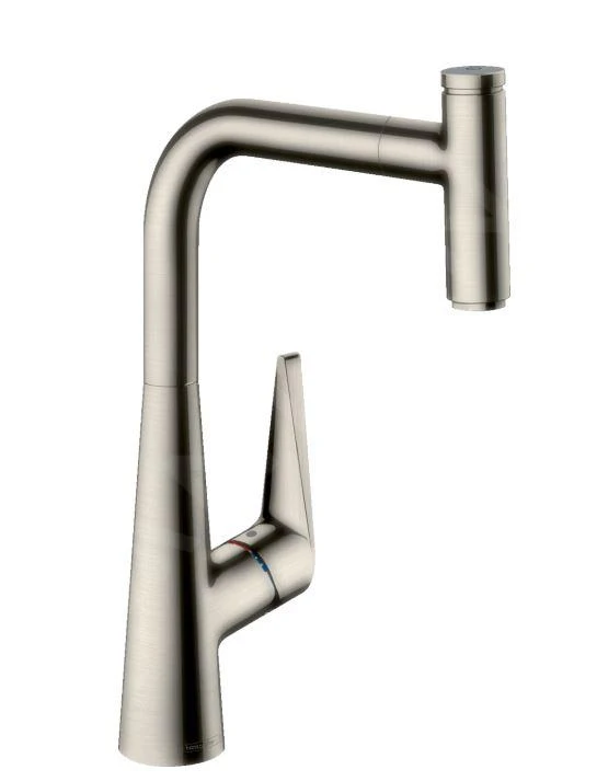 Hansgrohe Talis Select M51 - Keukenkraan M5115-H300 Met Uittrekbare Handdouche, SBOX, RVS Look 73853800 3 Hansgrohe Talis Select M51 - Keukenkraan M5115-H300 Met Uittrekbare Handdouche, SBOX, RVS Look 73853800