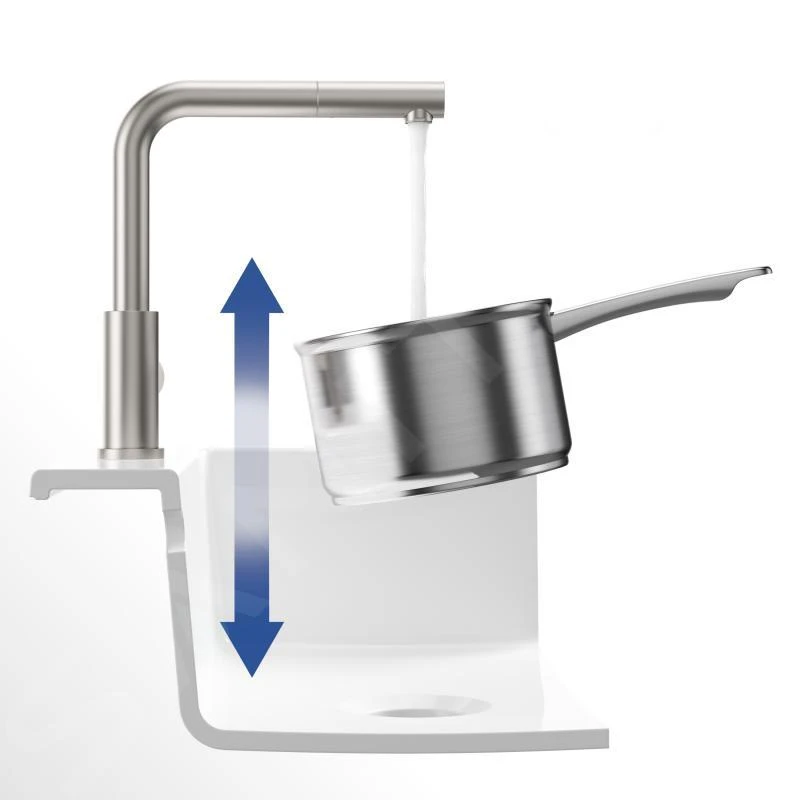 Villeroy & Boch Steel Shower - Keukenkraan Met Uittrekbare Sproeikop, Antraciet 96970105 5 Villeroy & Boch Steel Shower - Keukenkraan Met Uittrekbare Sproeikop, Antraciet 96970105 - Afbeelding 3