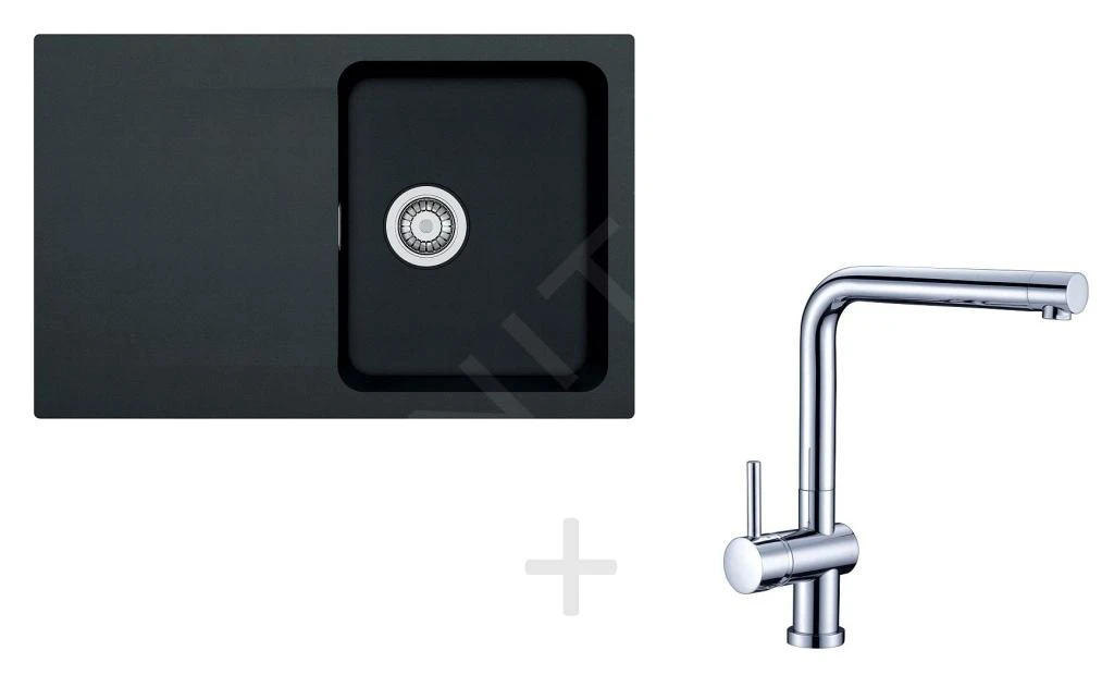 Franke Sets - Spoelbakset T31, Tectonite Spoelbak OID 611-78, Zwart + Keukenkraan Samoa, Chroom 114.0366.061 3 Franke Sets - Spoelbakset T31, Tectonite Spoelbak OID 611-78, Zwart + Keukenkraan Samoa, Chroom 114.0366.061