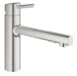 Grohe Concetto - Keukenkraan, Supersteel 30273DC1