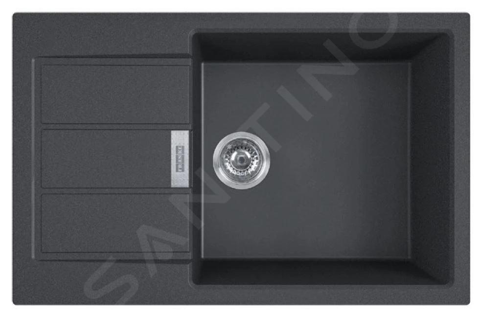 Franke Sets - Keukenset T106, Tectonite Spoelbak S2D 611-78 XL En Keukenkraan FP 9000.031, Zwart/chroom 143.0675.732 6 Franke Sets - Keukenset T106, Tectonite Spoelbak S2D 611-78 XL En Keukenkraan FP 9000.031, Zwart/chroom 143.0675.732 - Afbeelding 4