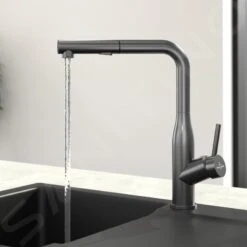 Villeroy & Boch Subway Style Shower - Keukenkraan Met Uittrekbare Sproeikop, Antraciet 92850005 -Philips Verkoop 82669d671aa838baf63ee535