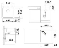 Blanco Naya 5 - Silgranit Spoelbak, 515x510 Mm, Tartufo 526584 5 Blanco Naya 5 - Silgranit Spoelbak, 515x510 Mm, Tartufo 526584 -Philips Verkoop 82c40e14298cda2660e879fd