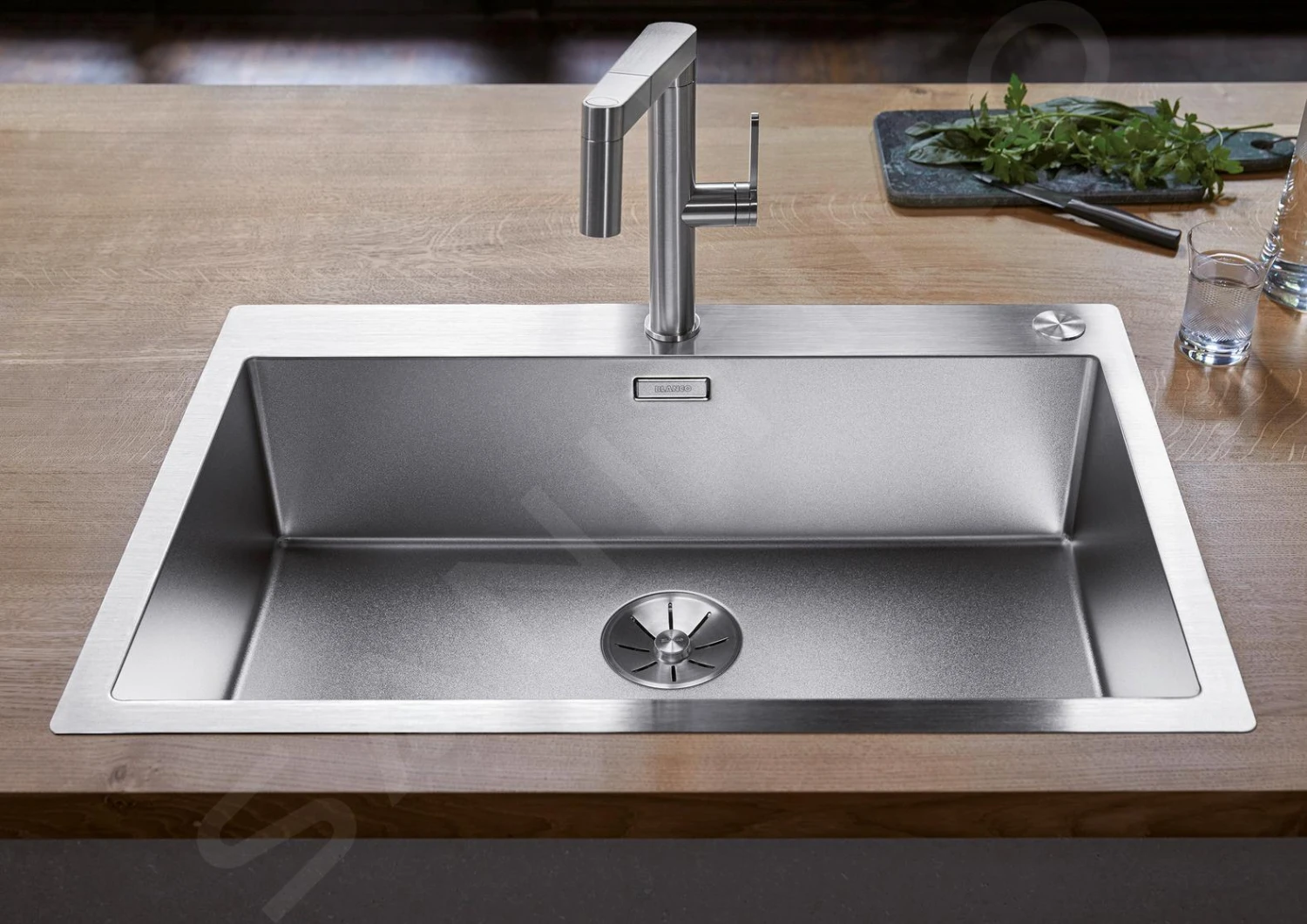 Blanco Claron 700 - Spoelbak, 760x510 Mm, InFino, Rvs Durinox 523394 5 Blanco Claron 700 - Spoelbak, 760x510 Mm, InFino, Rvs Durinox 523394 - Afbeelding 3