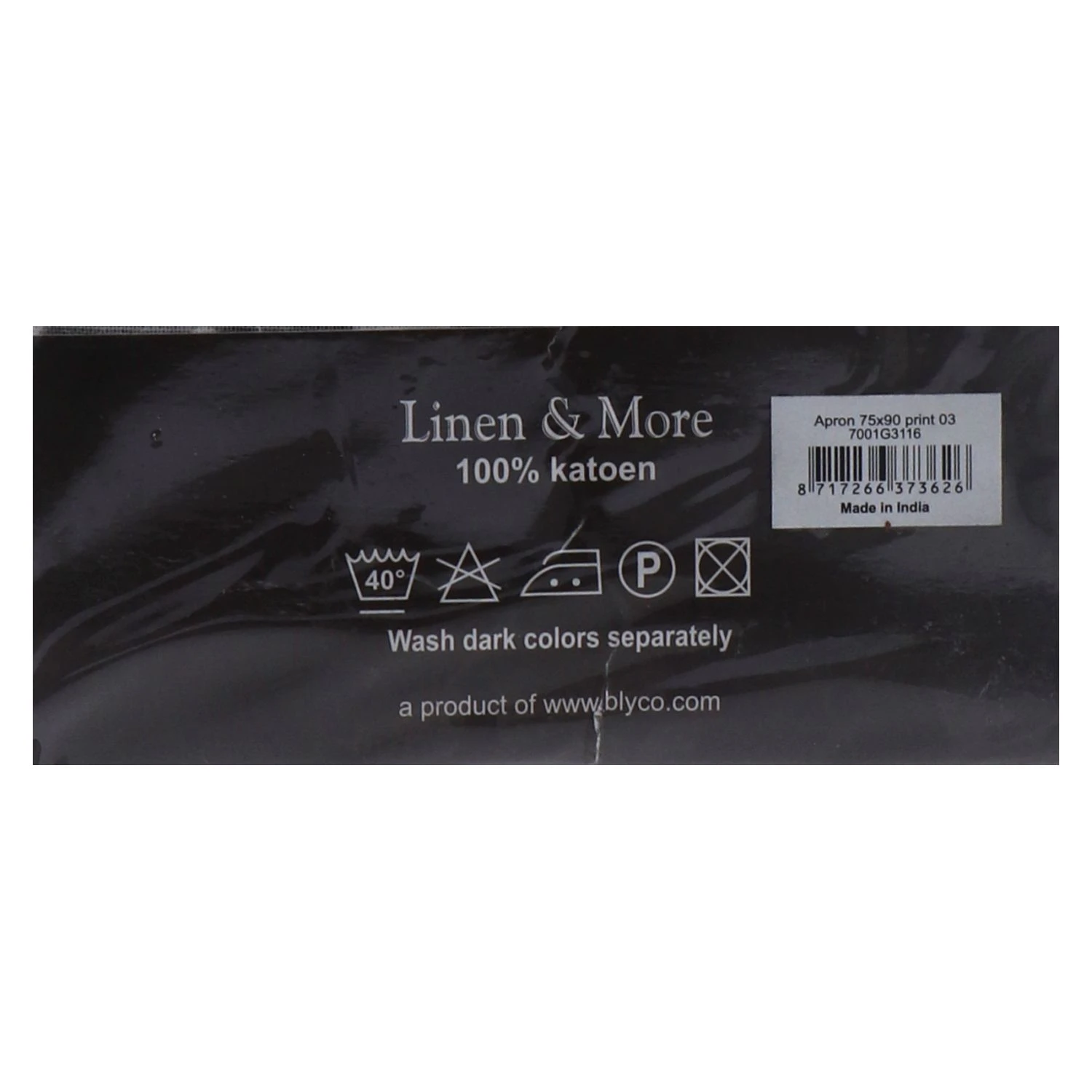 Schort Grijs + Tekst 9 Schort Grijs + Tekst - Afbeelding 7