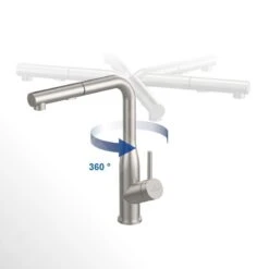 Villeroy & Boch Subway Style Shower - Keukenkraan Met Uittrekbare Sproeikop, Antraciet 92850005 -Philips Verkoop 9618e9fdc095c9be3e70ac63