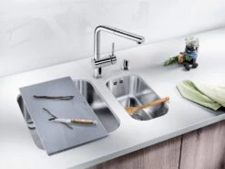 Blanco Accessoires - Snijplank Voor Spoelbak, Silver Glas 227697 -Philips Verkoop a8342e84bdf96b10b9e40395