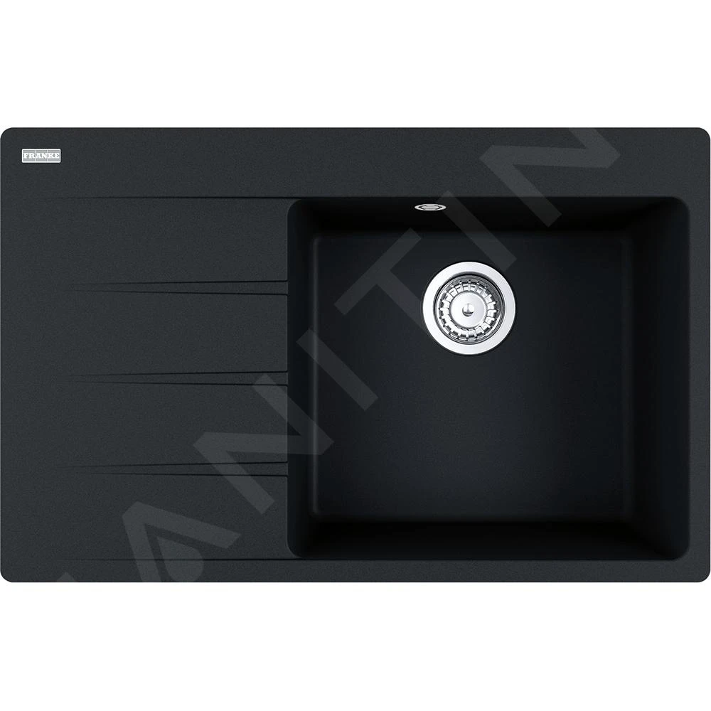 Franke Centro - Fragraniet Spoelbak CNG 611-78 TL/7, 780x500 Mm, Onyx 114.0637.510 3 Franke Centro - Fragraniet Spoelbak CNG 611-78 TL/7, 780x500 Mm, Onyx 114.0637.510