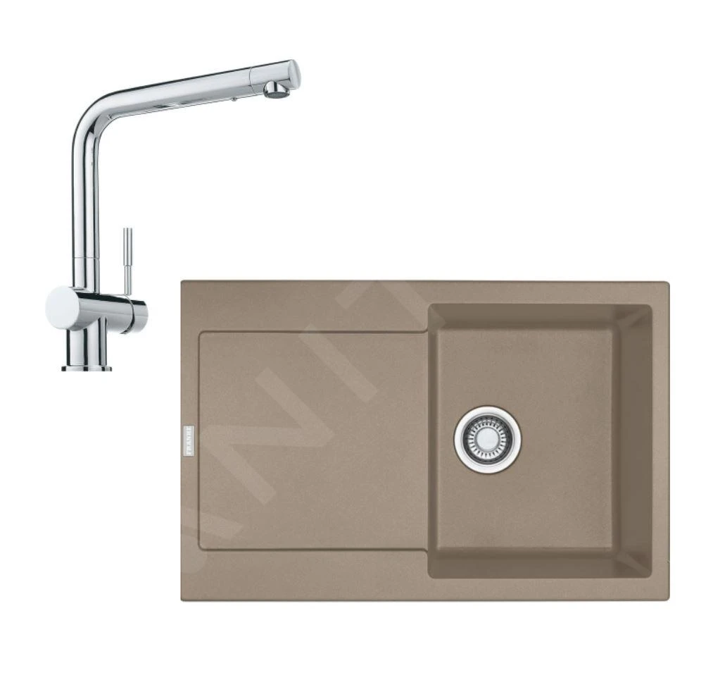 Franke Sets - Keukenset G39, Fragraniet Spoelbak MRG 611 En Keukenkraan Samoa, Kasjmier/chroom 114.0510.267 3 Franke Sets - Keukenset G39, Fragraniet Spoelbak MRG 611 En Keukenkraan Samoa, Kasjmier/chroom 114.0510.267