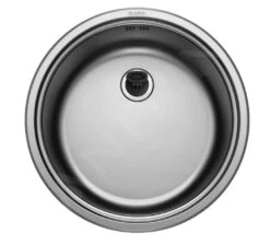 Blanco Rondosol - Spoelbak, Diameter 460 Mm, Geborsteld Rvs 513307