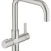 Grohe Red - Keukenkraan Duo, Supersteel 30097DC0