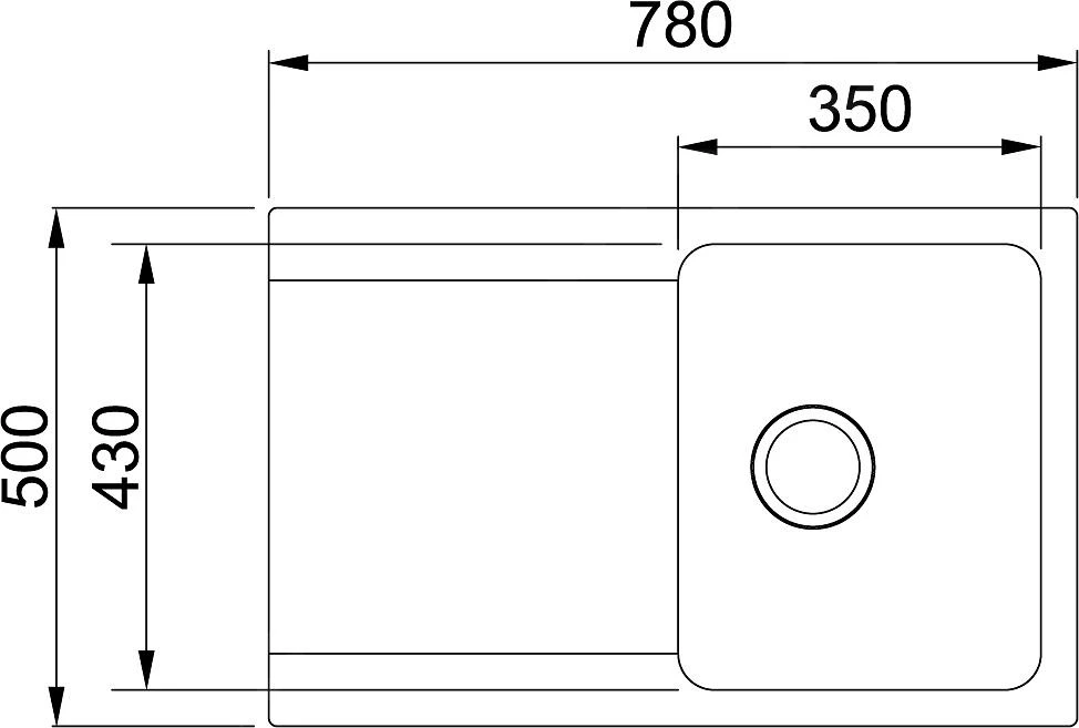 Franke Sets - Spoelbakset T31, Tectonite Spoelbak OID 611-78, Zwart + Keukenkraan Samoa, Chroom 114.0366.061 4 Franke Sets - Spoelbakset T31, Tectonite Spoelbak OID 611-78, Zwart + Keukenkraan Samoa, Chroom 114.0366.061 - Afbeelding 2