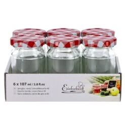 Weck Potjes 6 Stuks 107 Ml 11 Weck Potjes 6 Stuks 107 Ml -Philips Verkoop c6b5361fd0441452154ba12932d39230